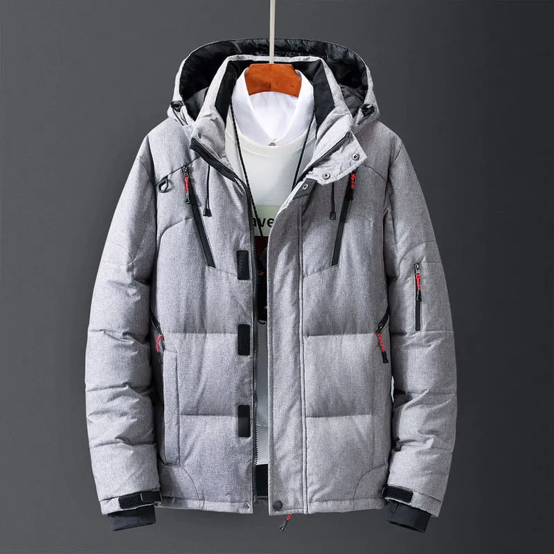 Down Jacket Short Men 2022 New Winter Outdoor Thickened Winter Coat Down Outwear
