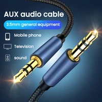 aux cable speaker wire 3 5mm jack audio cable for car headphone adapter male jack to jack 3 5 mm cord for iphone samsung xiaomi