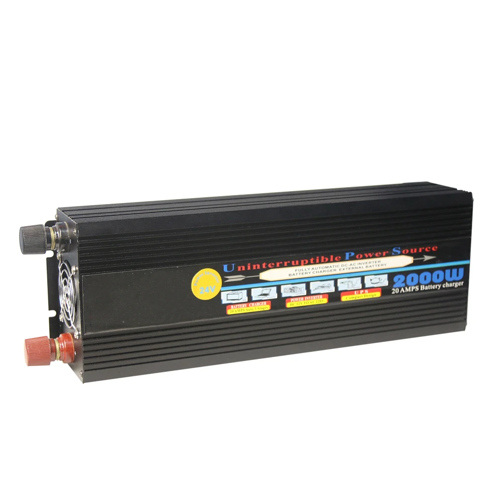 

Dc to Ac Car Power Inverter 2000W UPS and charger Converter