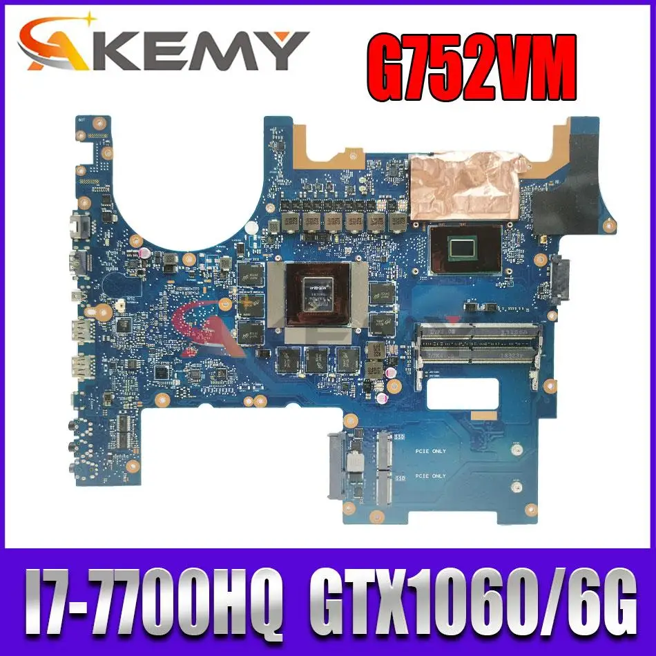 G752VS материнская плата ASUS ROG G752V G752VSK G752VM, материнская плата для ноутбука