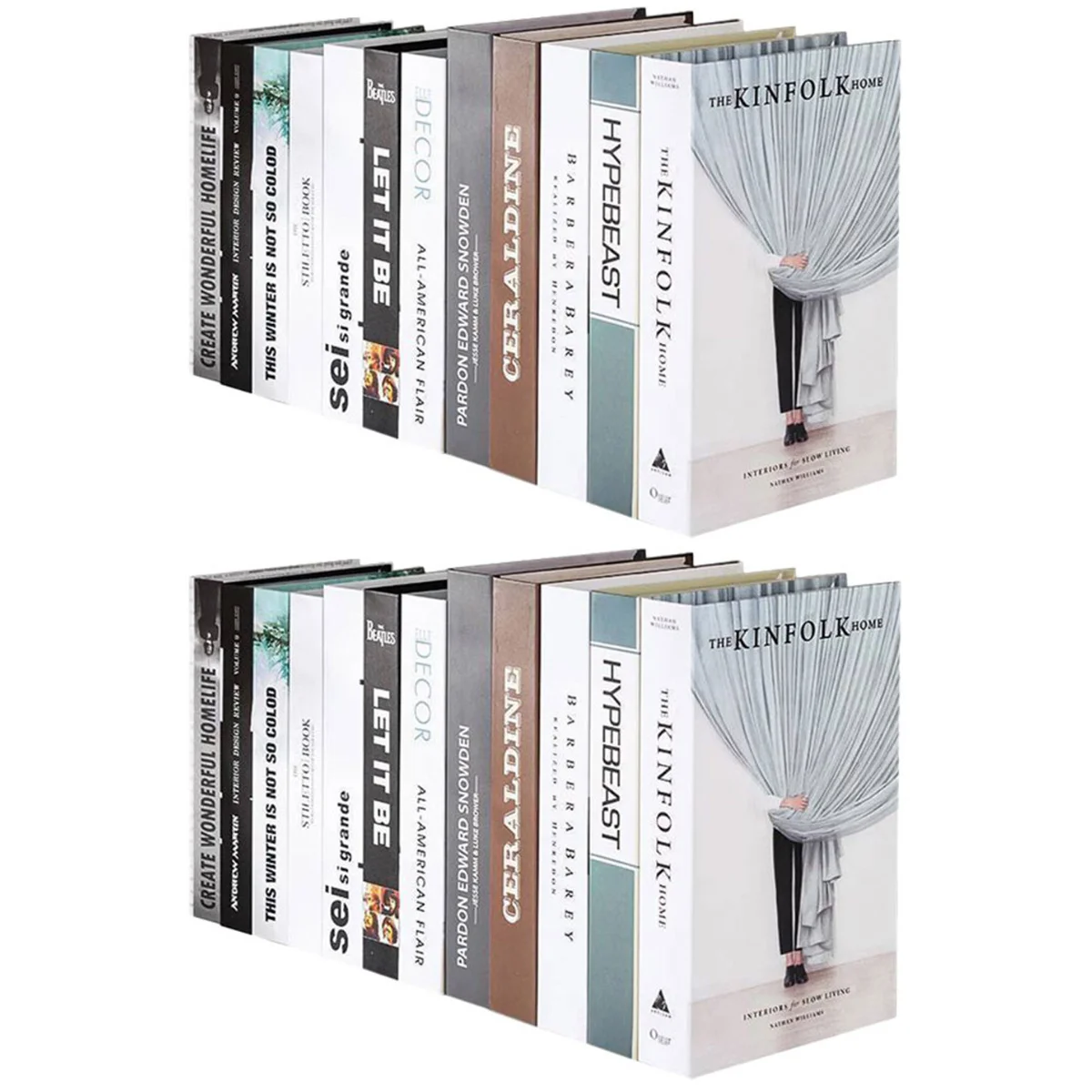 

Book Decor Books Decoration Decorativefake Model Ornament Simulation Table Decorating Props Faux Box Farmhouse Shelves Coffee