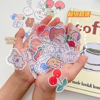 cartoon characters and paper stickers ins wind hand account material water cup mobile phone decoration cute hand account