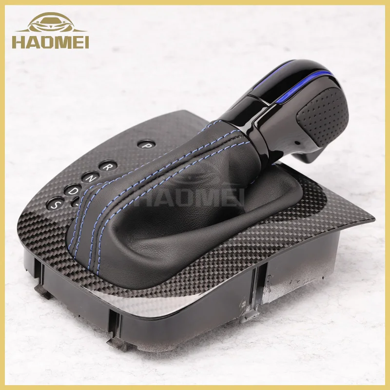 Ручка рычага переключения передач автомобильная из натуральной кожи Подходит