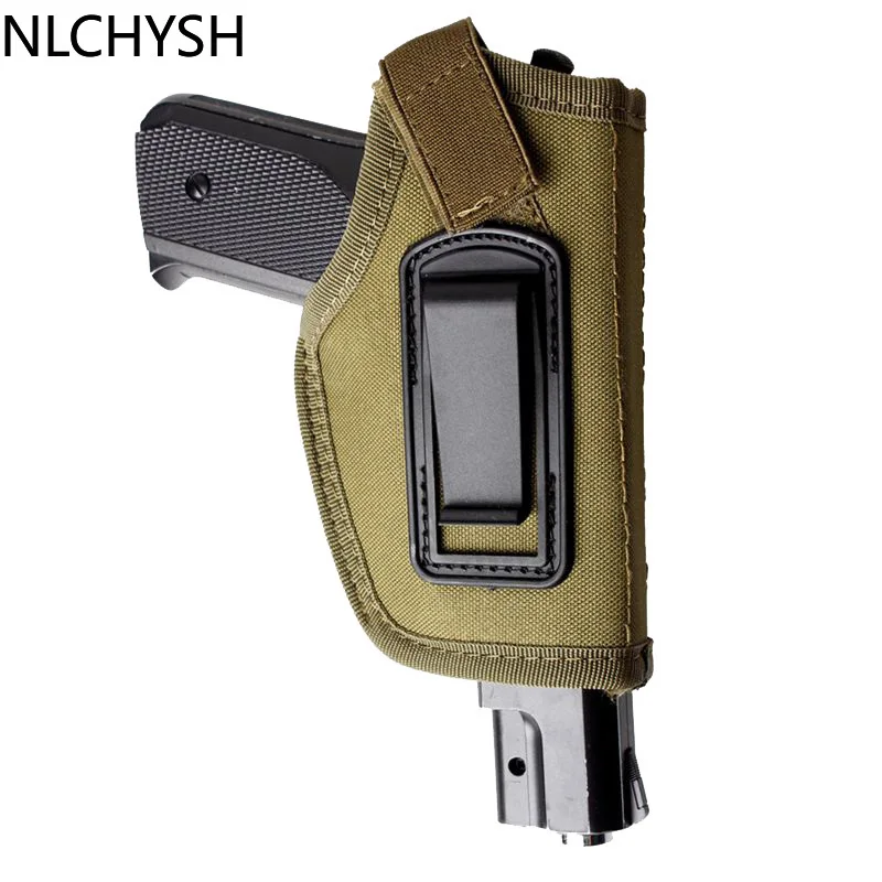 

Tactical Nylon Holster Concealed Carry Holster Belt Clip Airsoft Gun Holster For Glock 17 19 Sig Sauer P226 Beretta 92 Colt 1911