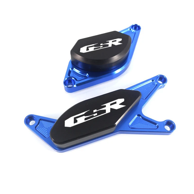 

Для GSR 750 GSR 750 GSR-750 GSR 400/600 с ЧПУ POM рама слайдер Crash Pad чехол статора двигателя Saver Protector