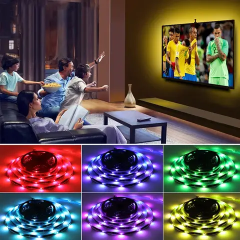 GEFENSI RGB светодиодная лента 5 м