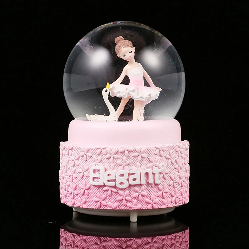 

Хрустальный шар со светом и музыкой