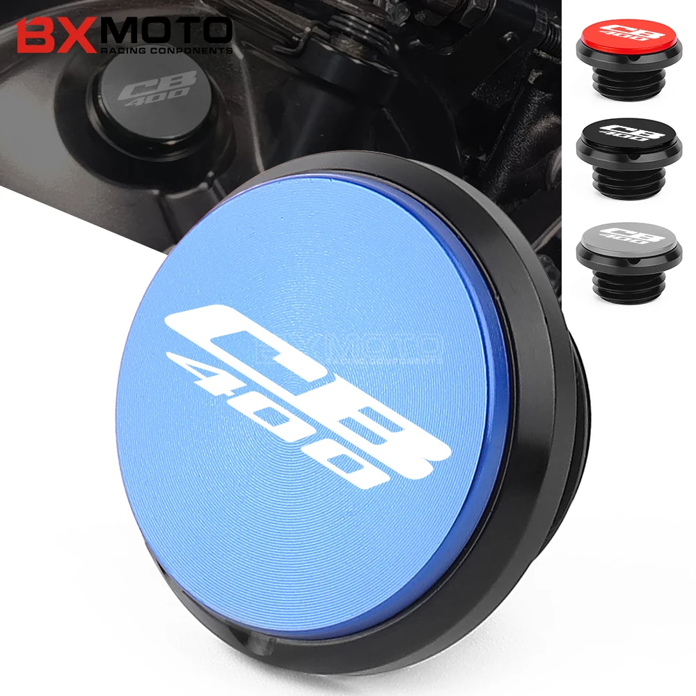 

M20*2.5 Motorcycle Engine Magnetic Oil Drain Plug Cap Cover For Honda CB400SF CB400SS CBR400F CB400 CB 400 919 1992 1993 1994