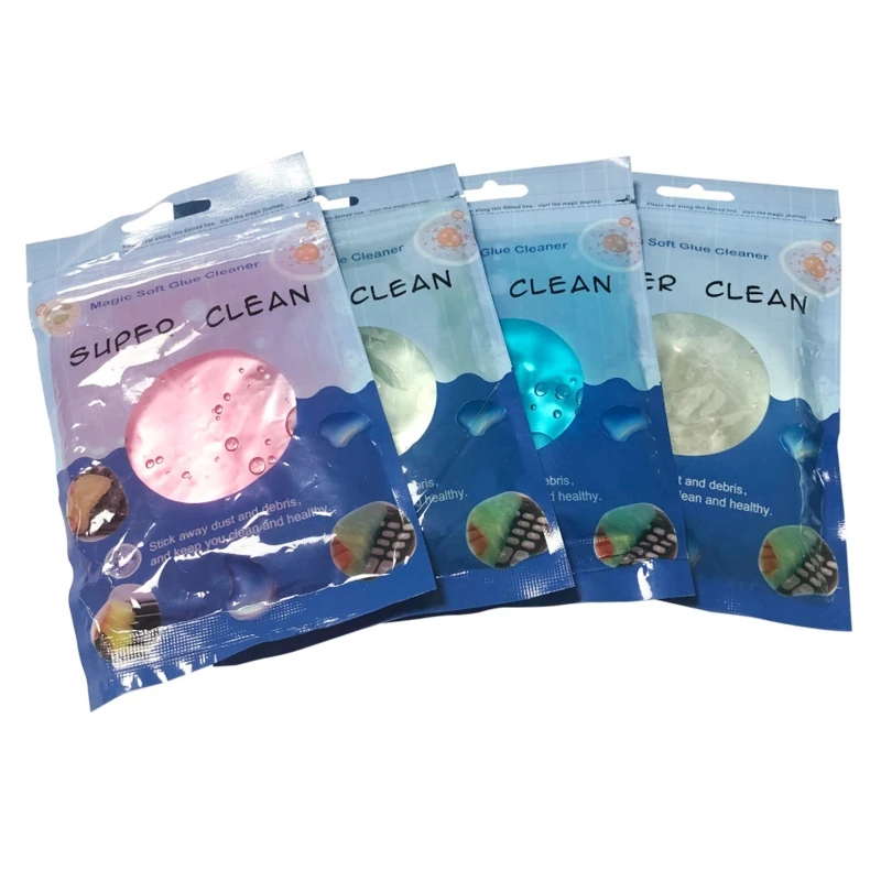 

Cleaning Gel Universal Dust Car Crevice Cleaner Auto Air Vent Interior Detail Removal Putty Cleaner for Laptops Cameras R2LC