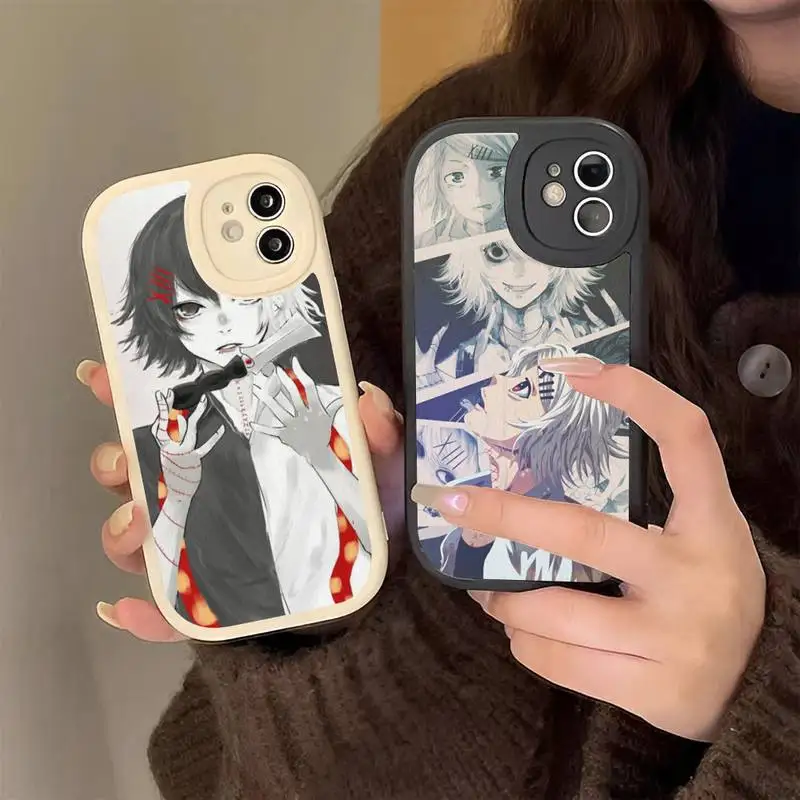 

Anime JUUZOU SUZUYA Tokyo Phone Case Hard Leather Phone Case for iPhone 13 12 Mini 11 14 Pro Max Xs X Xr 7 8 Plus 6 6s Se