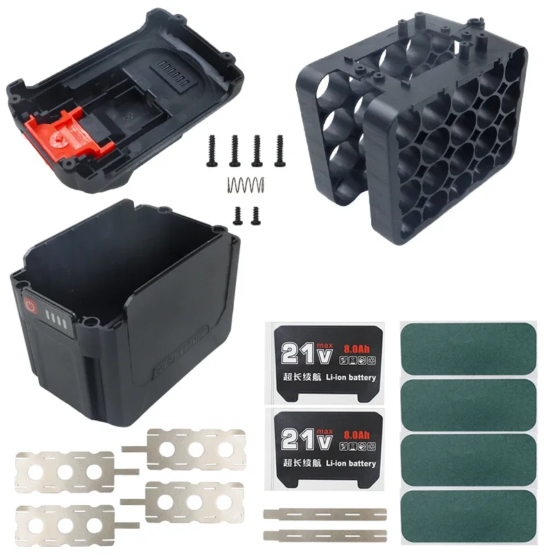 20 X 18650 Li-ion Battery Case Charge Protection Circuit Board PCB Lomvum Zhipu Hongsong Jingmi no For Makita Lithium