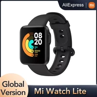 global version mi watch lite xiaomi smart watch band 1 4%e2%80%9d screen gps bluetooth 5atm waterproof fitness heart rate sleep monitor