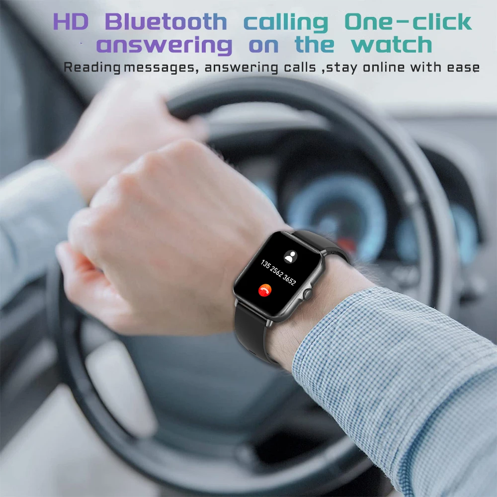 Смарт-часы Willgallop с поддержкой Bluetooth и сенсорным экраном |