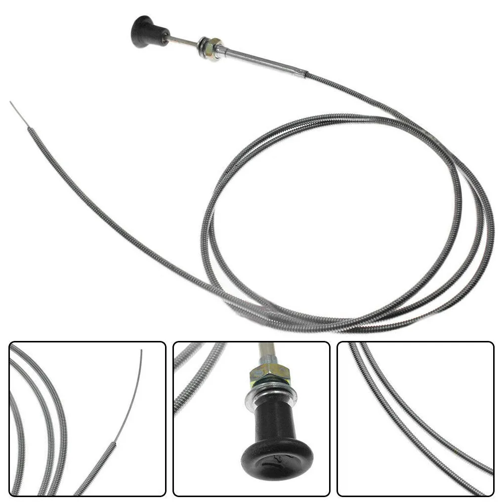 

Metal Carburetor Choke Cable Replacing Flexible Detachable Professional Modified Tractor Trimmer Cord Part Accessories