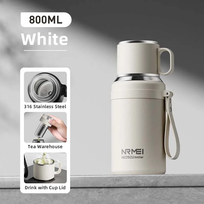 

Термос nRMEi черный/белый 800/1000/1500 мл