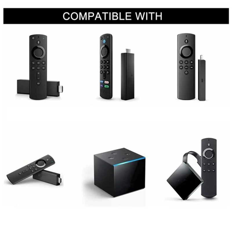 2 шт. L5B83G голосовой пульт дистанционного управления сменный ABS для Amazon Fire TV Stick 3Nd Gen