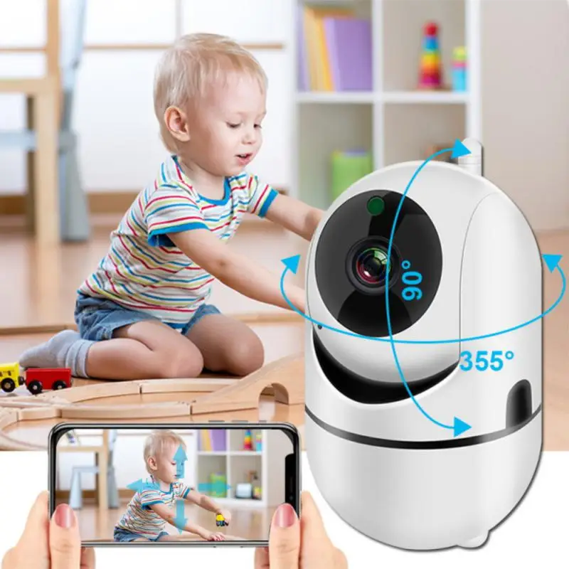 

Умная Ip-камера видеонаблюдения с двухсторонним аудио и поддержкой Wi-Fi