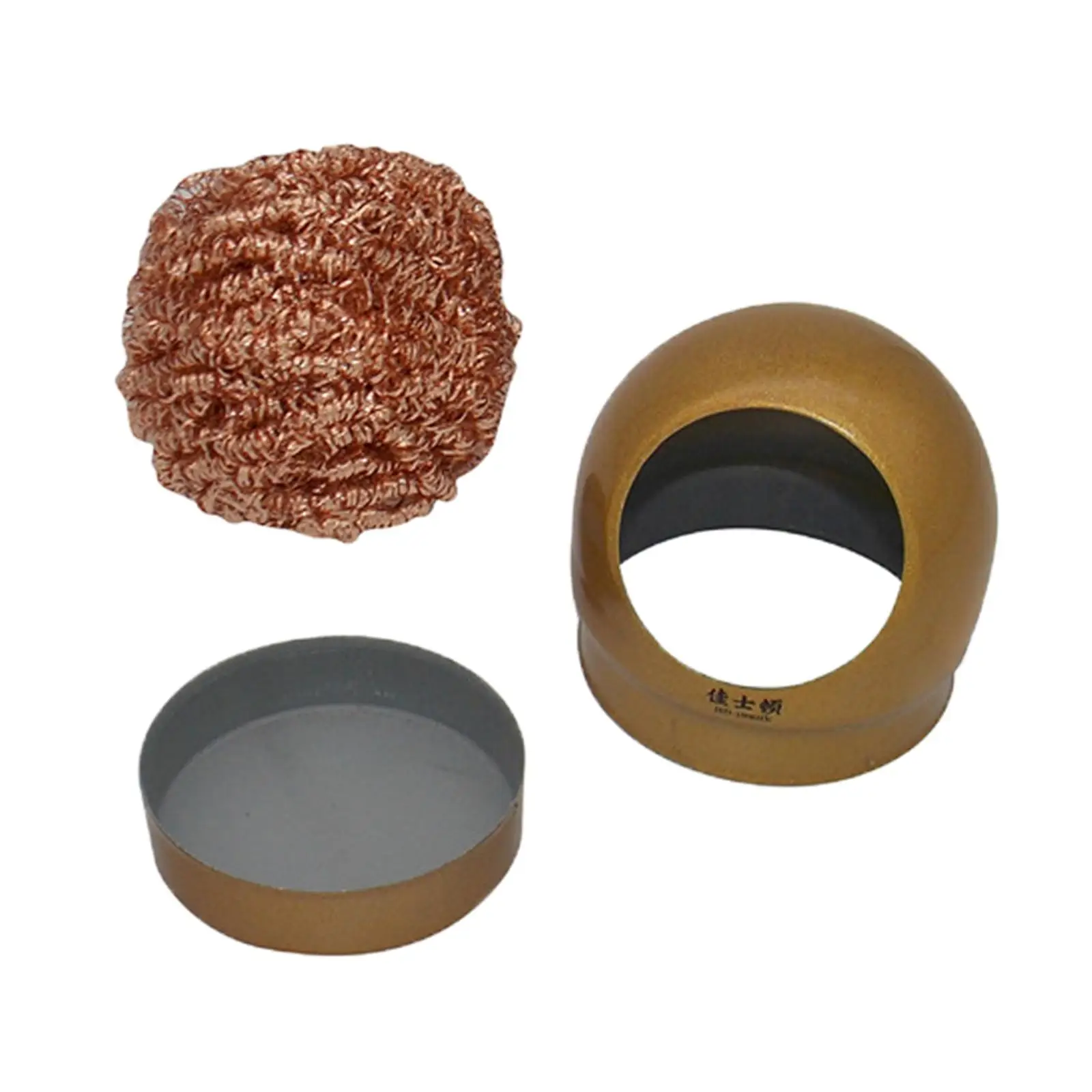 

Solder Tip Cleaner Coiled Brass Wire Sponge for Prolong The Tip Life