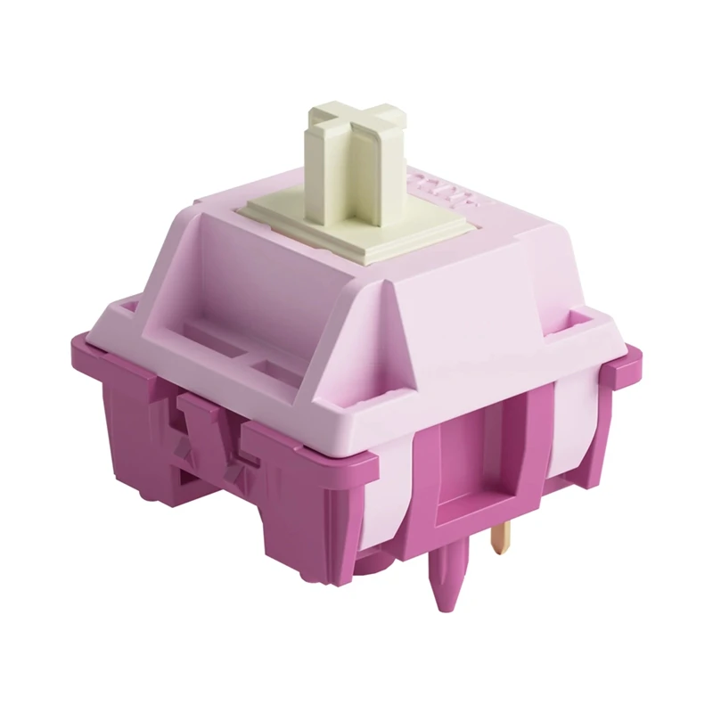 45 шт. кремово-фиолетовый Pro переключатель 5-контактный 30Gf ось абзаца совместимая с