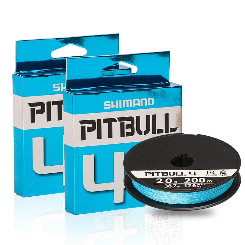 

Japan Original Shinamo PITBULL 150M X4 PE Braid Fishing Lines Green/Blue Made in Japan High Strength and Soft Fishing Tools