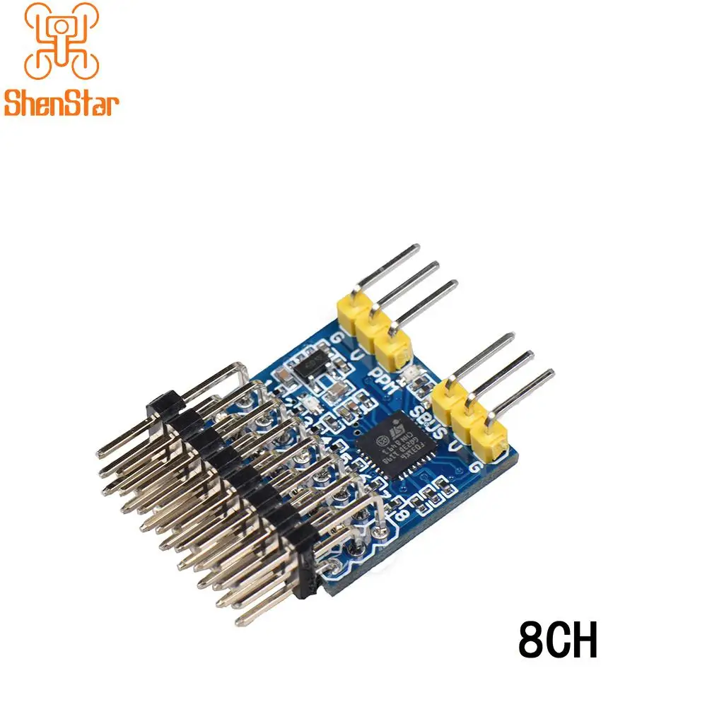 Модульный преобразователь сигнала ShenStar SPP-SBUS PPM PWM интерьер с поддержкой