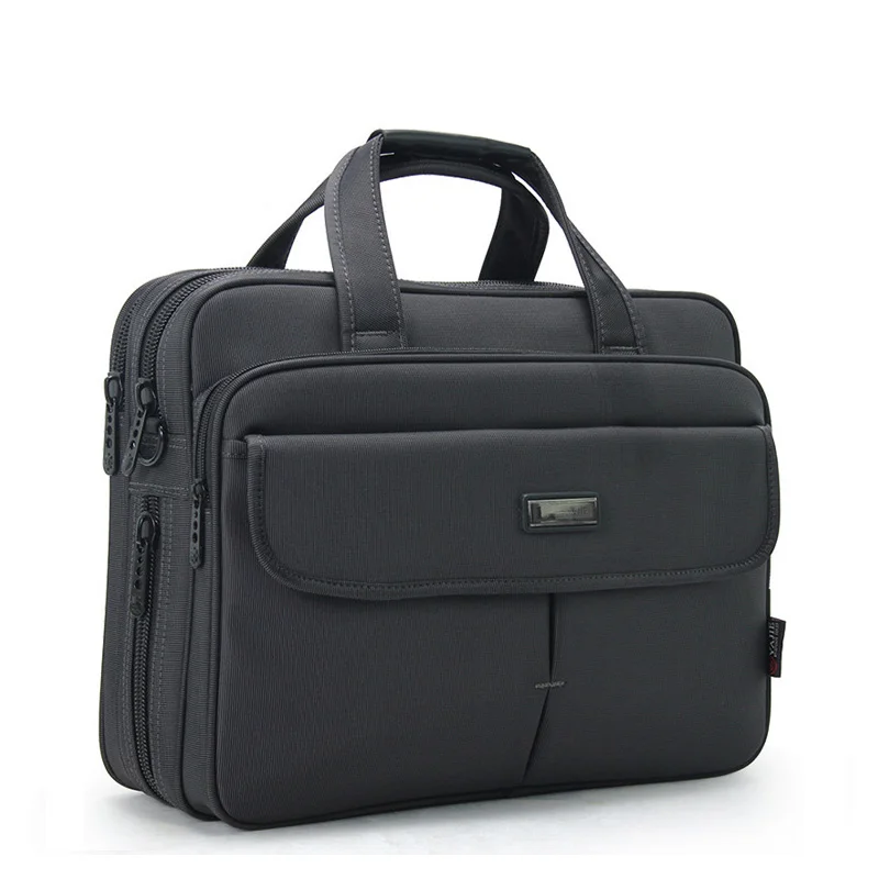 Business Men's Briefcase Laptop Bag Portable Shoulder Large-capacity Waterproof Oxford Cloth Handbag High Quality Messenger Bags