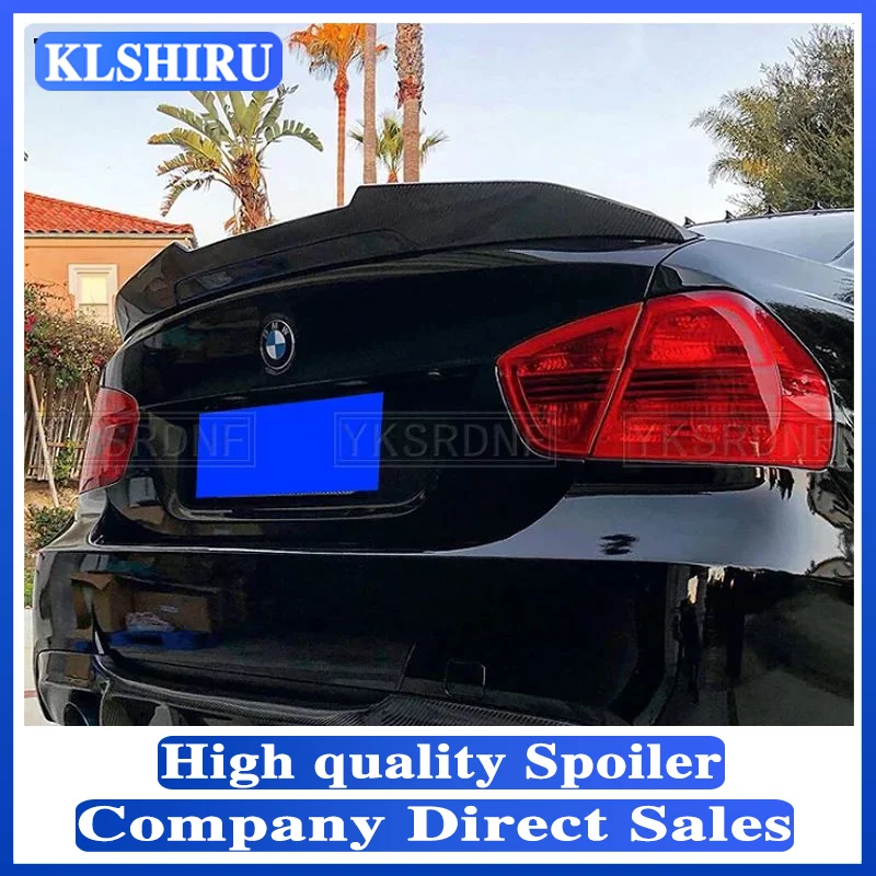 YKSRDNF для BMW E90 спойлер из углеродного волокна/FRP 318i 320i 325i 330i заднее крыло PSM 2005-2011