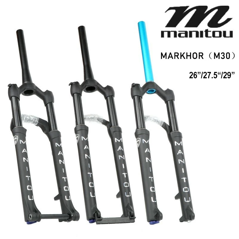 

MANITOU Bicycle Suspension Fork MTB BOOST Air Pressure Aluminum Alloy Lockable Rebound 26 27.5 29 Mountain Bike Front Fork M30