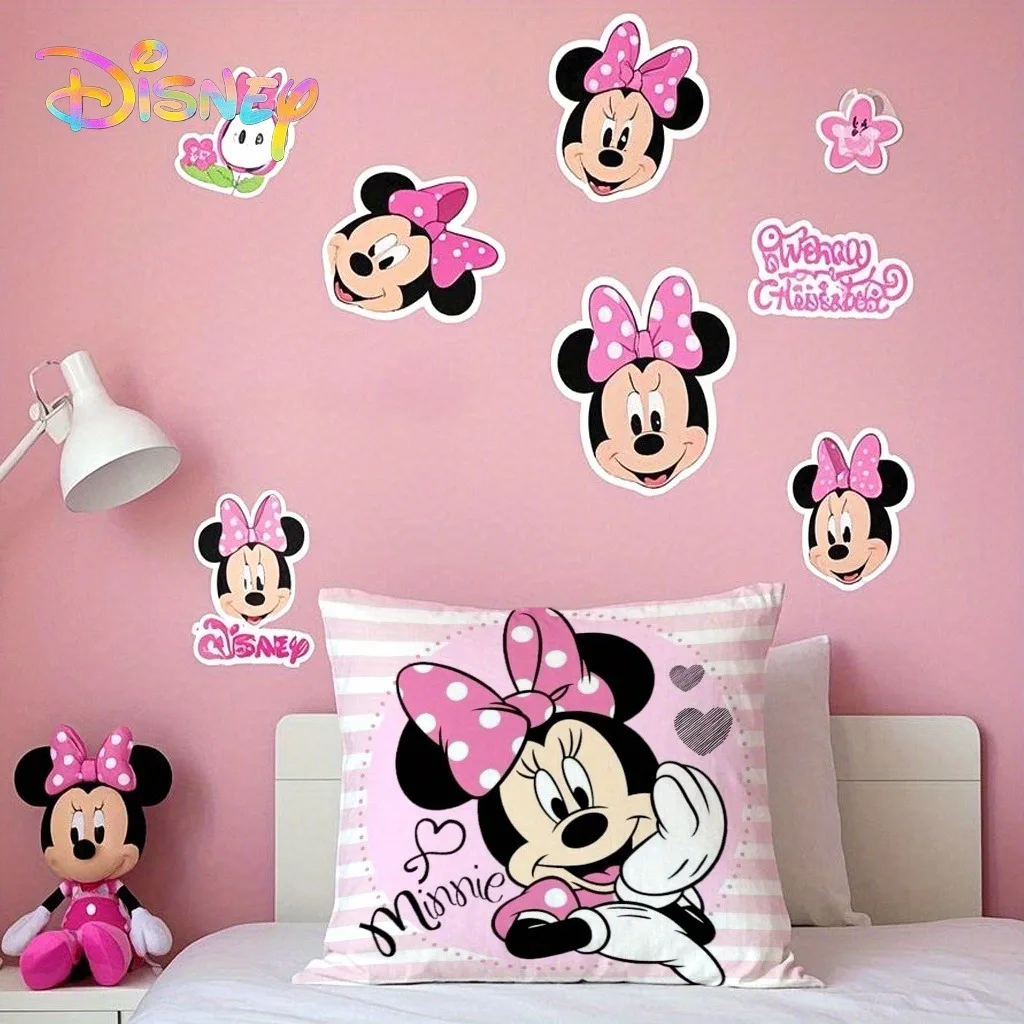 

Наволочка MINISO розового цвета из полиэстера велюра 40x40 см