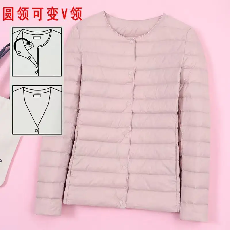 Winter Ultra Light Duck Down Women Matt Fabric Lightweight Coat Warm Female Windbreaker Parka Women's Down Jackets Plus Coats