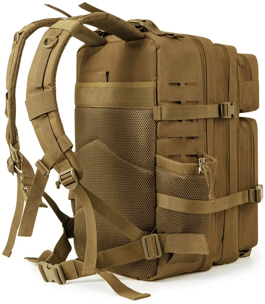 Military Tactical Backpacks For Men Molle Daypack 45L Lage 3 Day Bug Out Bag Hiking Rucksack With Bottle Holder hiking gear