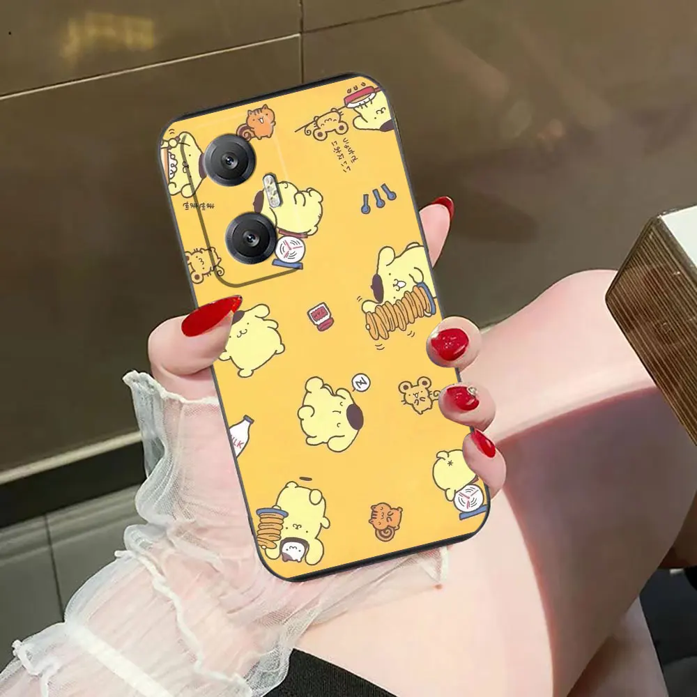 Чехол для телефона с рисунком помпона Purin Cute Dog Infinxi HOT 50 30 30I 20S 20 20I 12 12I 11S 10S 10 10I 9 ZERO X