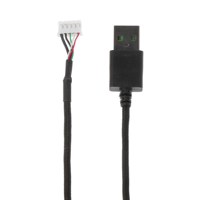 DIY Mouse Cable Durable Soft Mouse Mice Line for ForRazer DeathAdder Elite Mouse