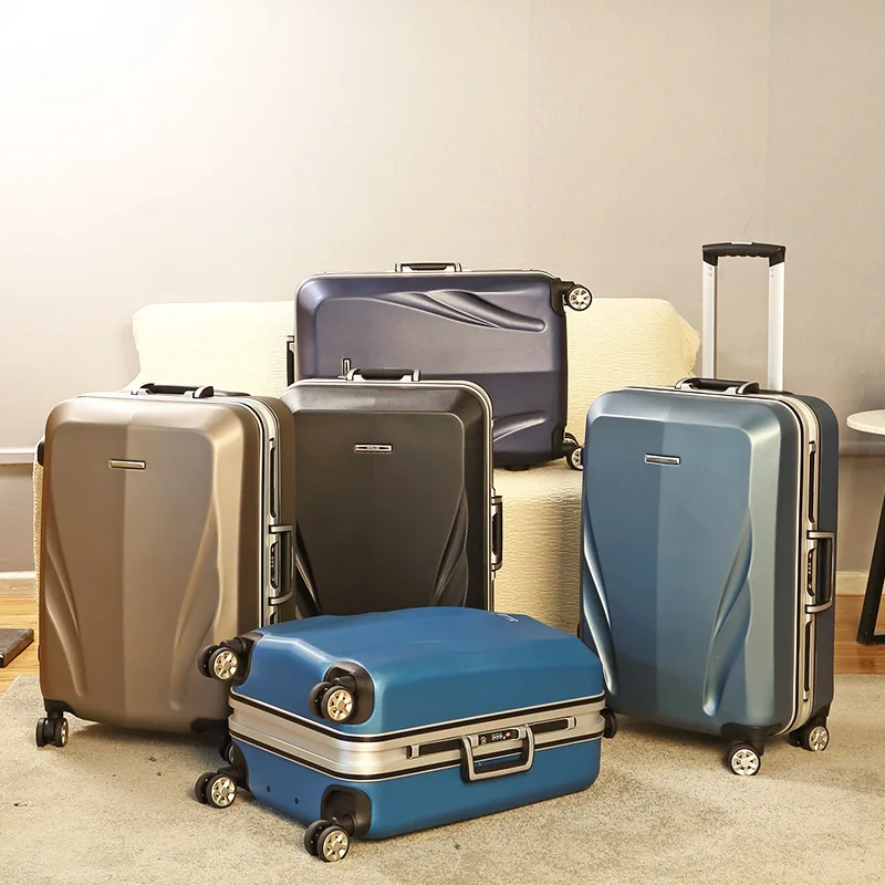 

Деловой чемодан с алюминиевой рамой, водонепроницаемый чемодан 20 дюймов