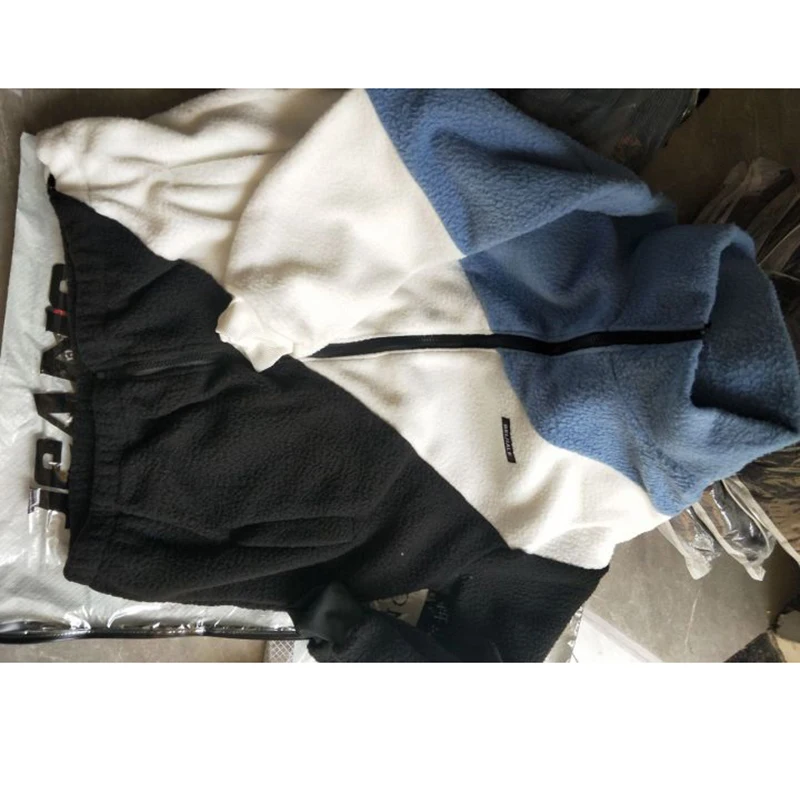 Autumn Winter New Style Men Coats Fashion Warm Lamb Wool Coat Warm Cotton Clothes Male Loose Stand-up Collar Zipper Tops 2022