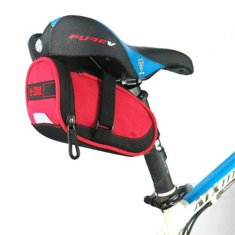

B-SOUL сумка на седло для горного велосипеда, водонепроницаемая велосипедная сумка, противоударная сумка на седло для велосипеда, запасная задняя большая сумка