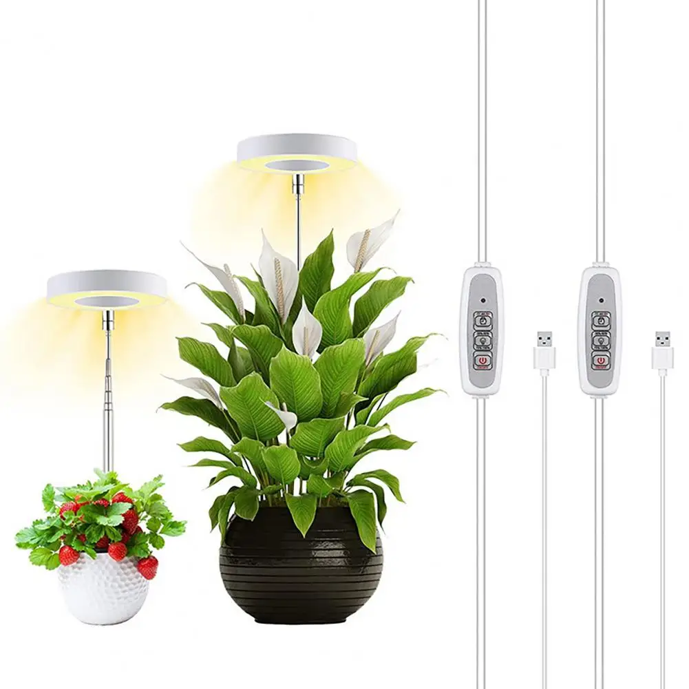 Efficient Full Spectrum Led Grow Lights For Flower Bonsai Plants Wide Illumination Range