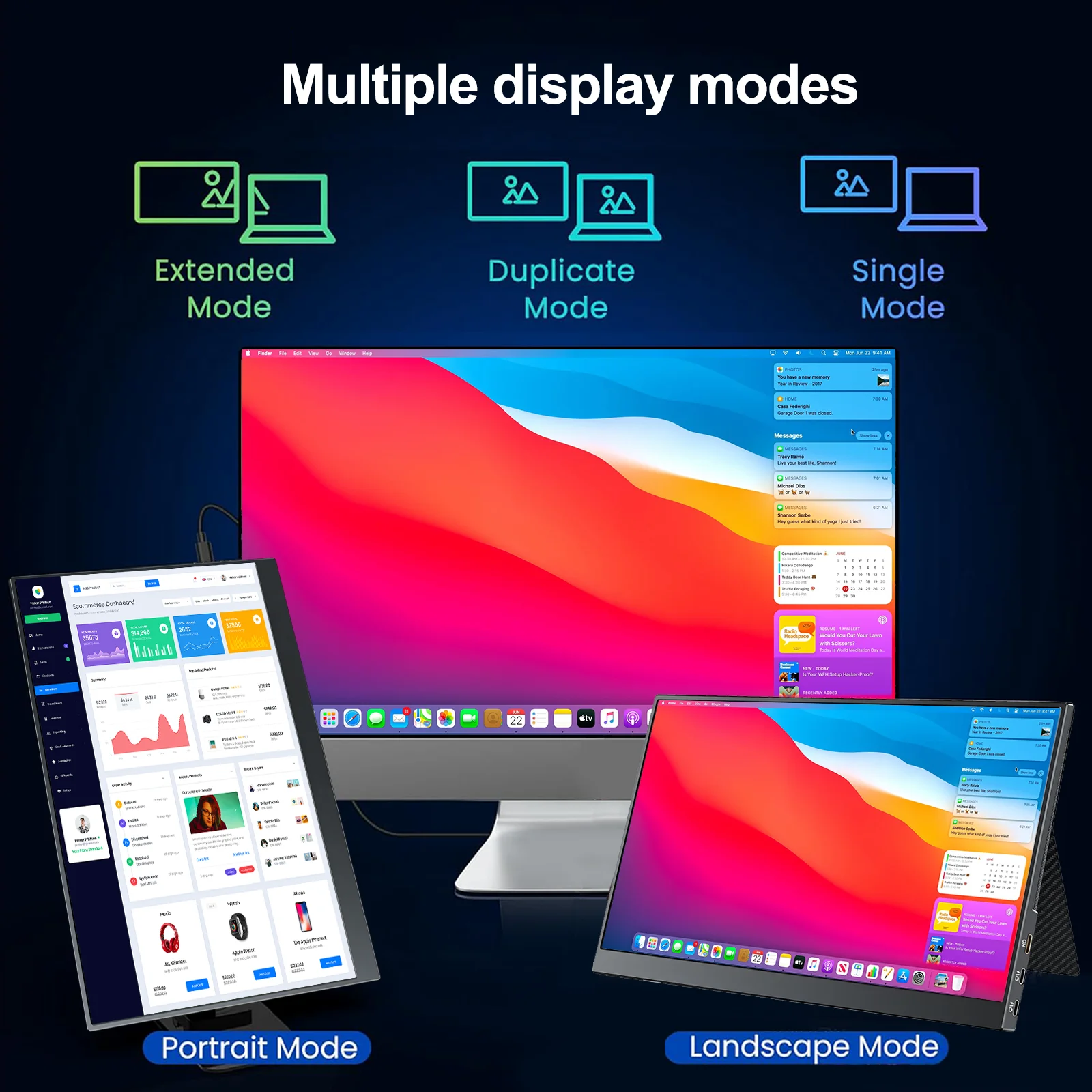 15 6-дюймовый монитор 1080P 120 Гц FHD IPS-экран