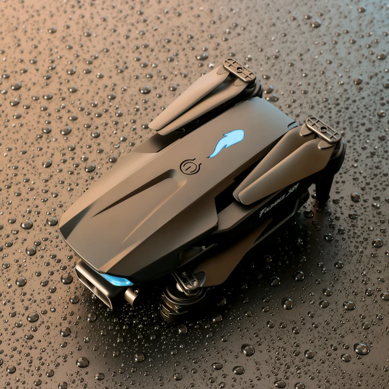 2022 НОВЫЙ S69 WIFI Мини-дрон 4K Профессиональная двойная HD-камера FPV 3Км Аэрофотосъемка Бесщеточный двигатель Складной квадрокоптер Игрушки.