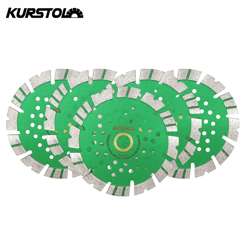 Бетонный режущий диск KURSTOL 125 мм 1/2/3/5/10 шт. гранит каменная кладка армированный