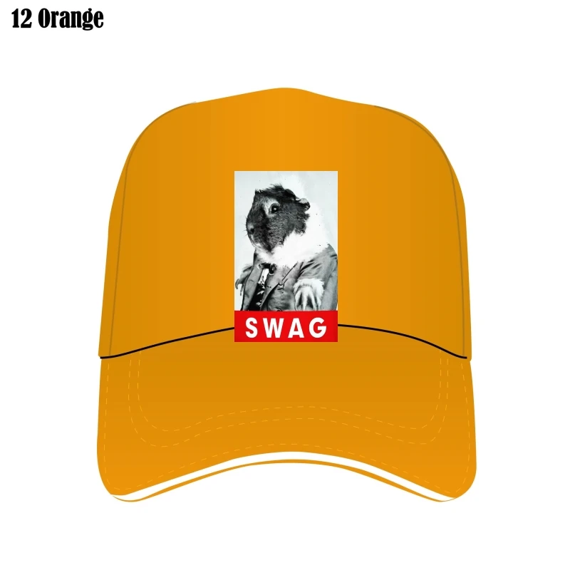 

Guinea Pig Bill Hats White Swag Custom Hat Cute Hipster Mens Womens Hats Fashion T