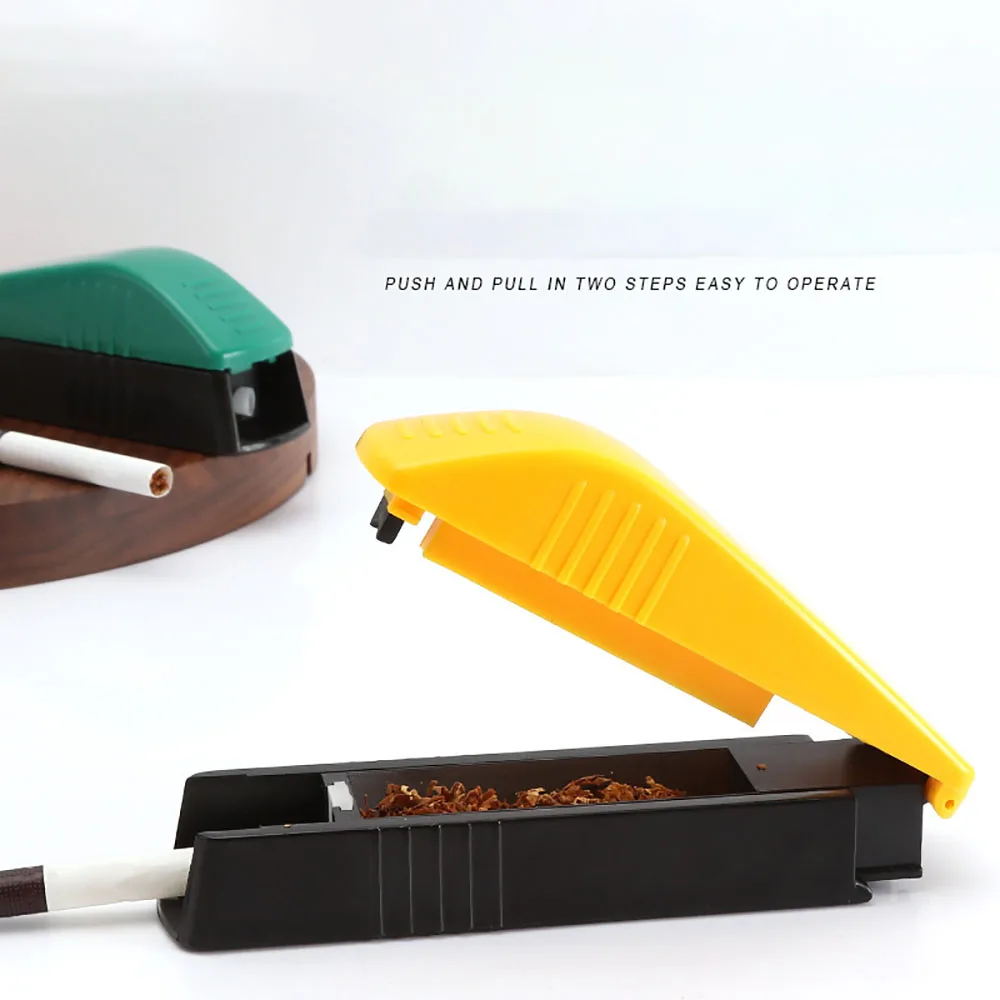 

Измельчитель для сорняков, пластиковый бытовой ручной дымовой наполнитель, портативный нажимной одиночный/двойной трубчатый пустой дымов...