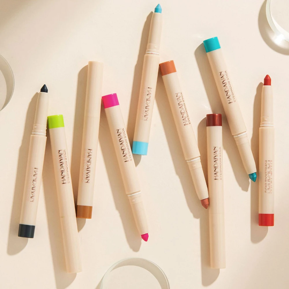 

12 шт. долговечная подводка для глаз Карандаш Водостойкий пигмент зеленая фоторучка Женская модная цветная Косметика для макияжа глаз