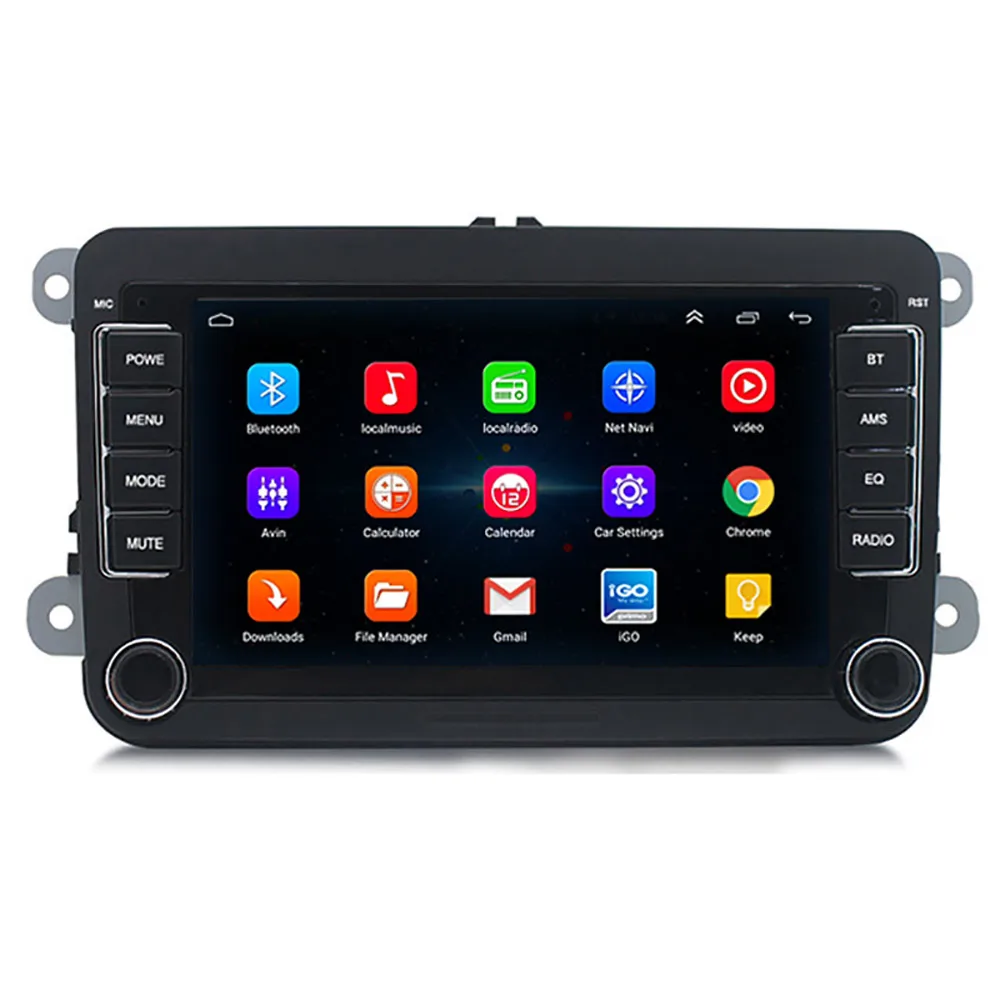 7 inch HD Touch Screen Car Dvd Gps Navigation Radio System Car DVD Player with Carplay for Volkswagen Cars
