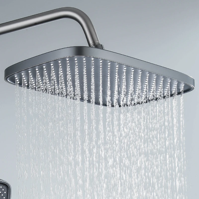 Смеситель для душа с термостатом цифровой кран ванны настенное крепление