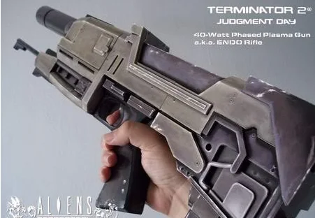 Бумажная модель HD чертежный Терминатор M134 Minigon | Игрушки и хобби