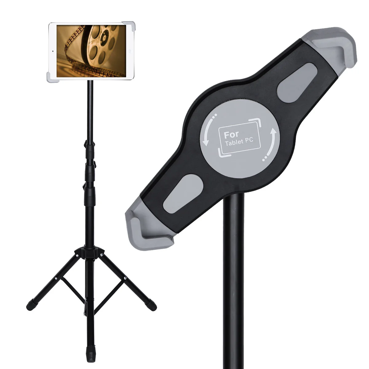 

1Pc Portable Tablet Tripod Tablet Tripod Holder Camera Tripod Stand Tablet Tripod Stand Tablet Tripod Bracket