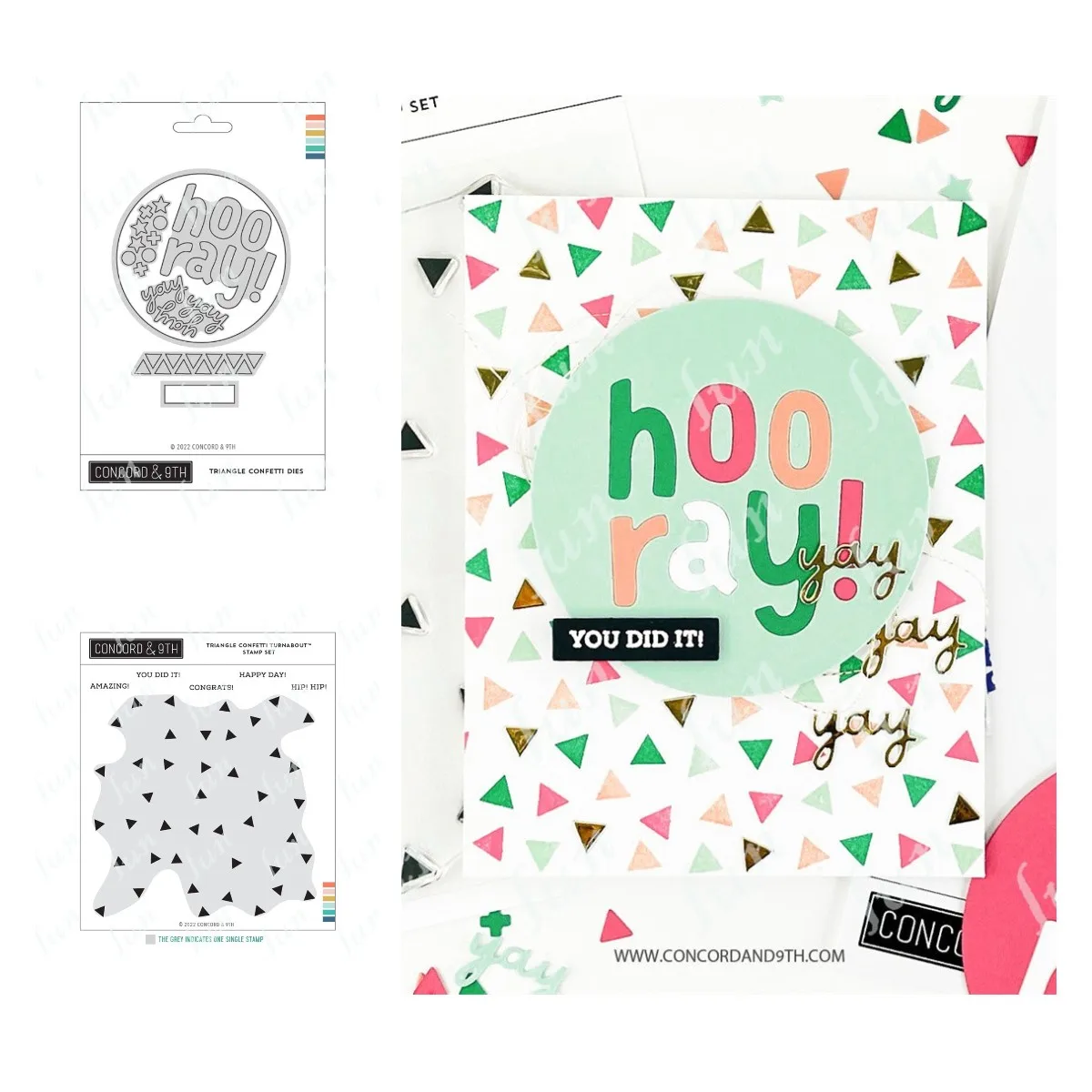 

2022 New Arrival Triangle Confetti Turnabout Clear Stamps Metal Cutting Dies Sets Diy Craft Making Greeting Card Scrapbooking