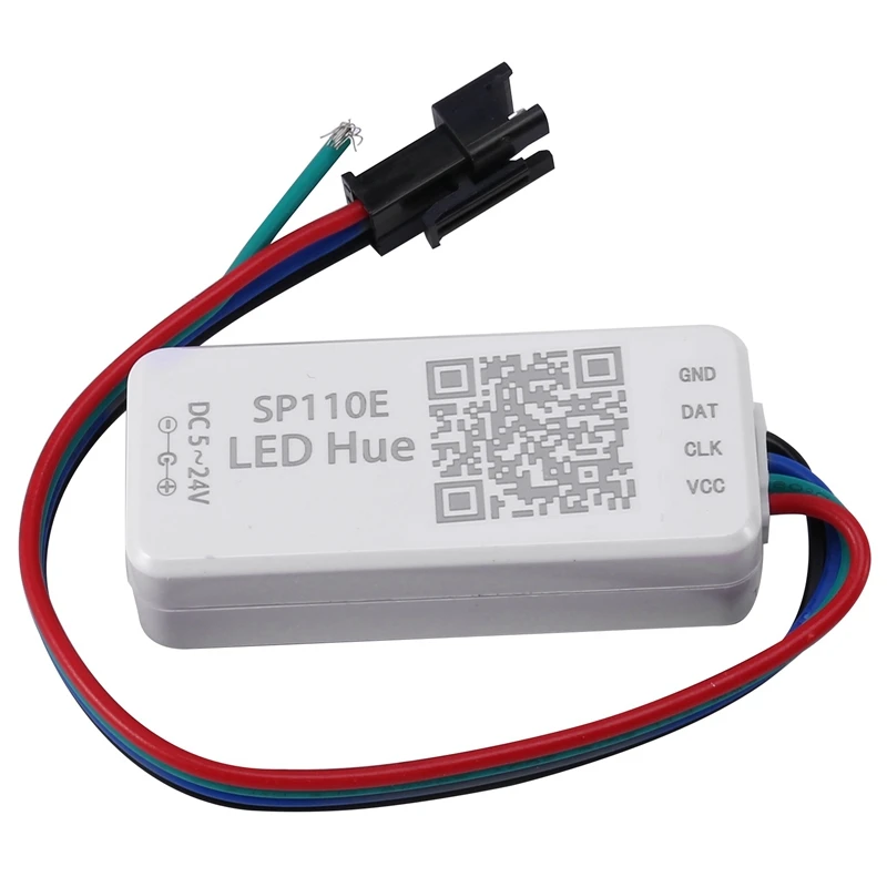 

WS2812B SK6812RGB SK6812RGBW Bluetooth SP110E Mini Controller, Support ALL LED Strip/Module Light/Panel/String, IOS/Android App