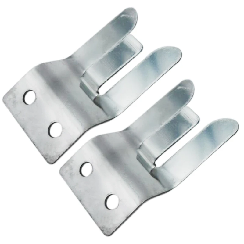 

2X Metal MIC HOLDER / Clip - Screw In For CB / Ham Radio - MH2